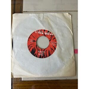 Poobah 45‎ RPM Record Fire Ball Rock City Bowleen Vintage Vinyl Rare